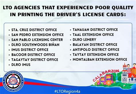 LTO Southwoods Mall Driver's License Renewal Office .